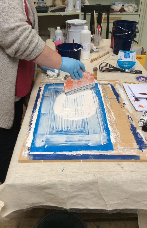 Conservation Grade Wallcovering Restoration